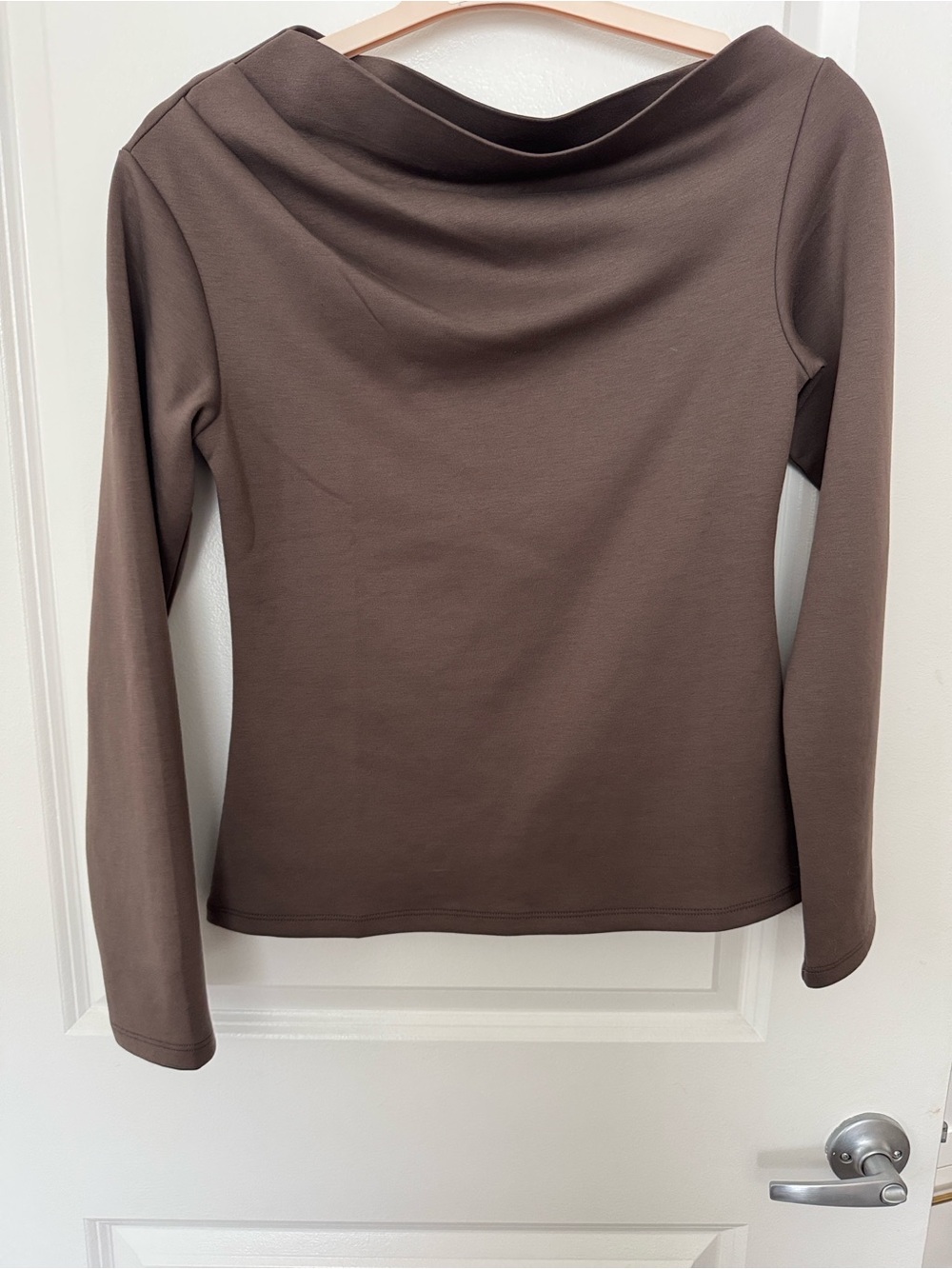 H&M Boatneck Long-Sleeve Top